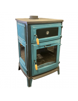 Hoşseven 8000 Döküm Şömine Mavi