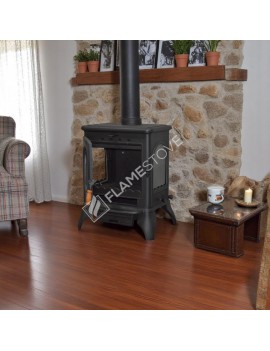 FS-022AK - Modena Lux Alt Küllüklü 3 Camlı Yüksek Mukavemetli Döküm Soba