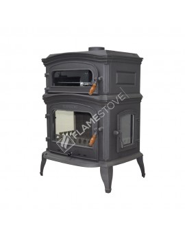 FS-034YK - ALTARA LÜX PREMİUM YK FS-034 YK Döküm Soba | Fırınlı ve Çift Yanmalı