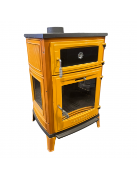 Hoşseven 8000 Döküm Şömine Sarı