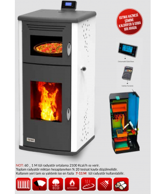DP-30 Pellet Stove with Heating
